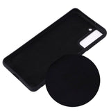 Samsung Galaxy S21 Liquid Silikone Cover - Sort