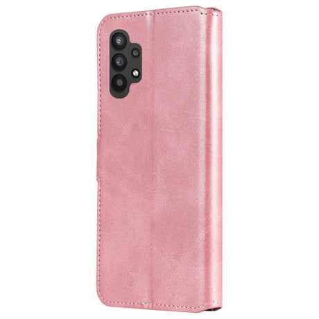 Samsung Galaxy A32 (5G) Blødt Læder Flip Cover m. Pung - Rose Gold