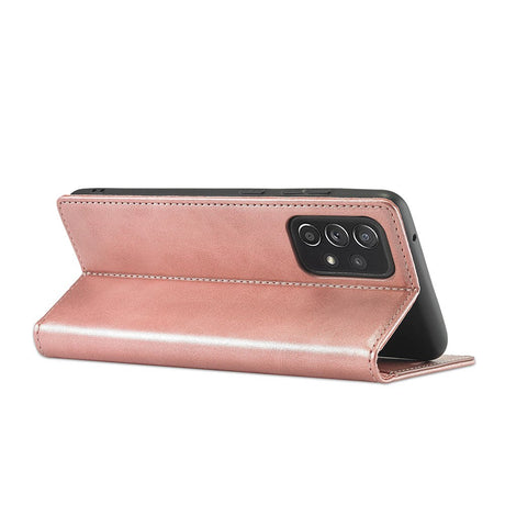 Samsung Galaxy A52s (5G) / A52 (4G / 5G) LC.IMEEKE Læder Flip Cover m. Pung - Rose Gold