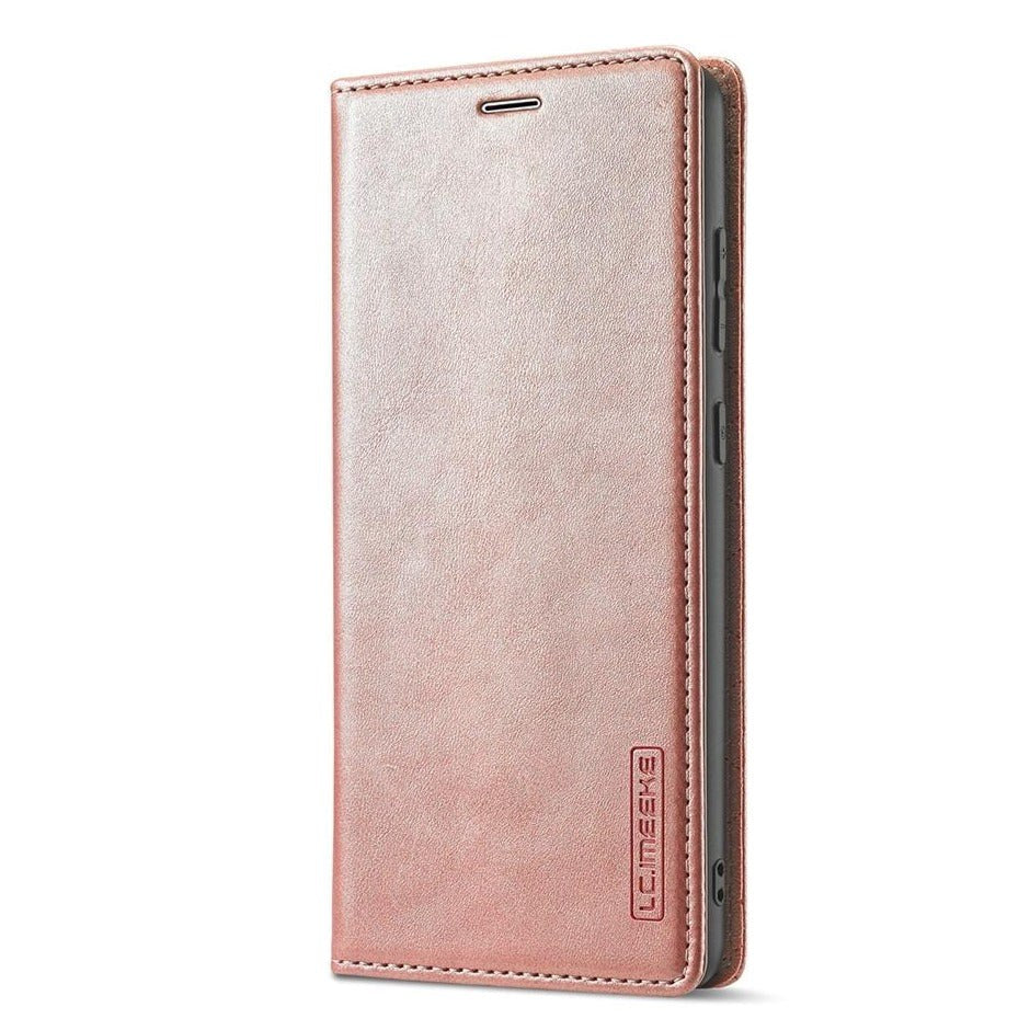 Samsung Galaxy A52s (5G) / A52 (4G / 5G) LC.IMEEKE Læder Flip Cover m. Pung - Rose Gold