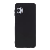 Samsung Galaxy A32 (5G) Mat Fleksibelt Bagside Cover - Sort