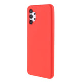 Samsung Galaxy A32 (5G) Mat Fleksibelt Bagside Cover - Rød