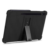 Samsung Galaxy Tab S8 / S7 Silikone Cover m. Ståfunktion - Sort