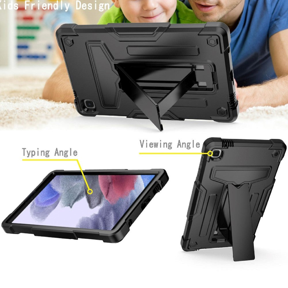 Samsung Galaxy Tab A7 Lite 8.7" Håndværker Cover m. Stander - Sort