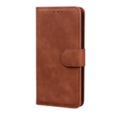 EIDERWOOD - Samsung Galaxy A22 (5G) - Kunstlæder Flip Cover m. Kortholder & Ståfunktion - Brun