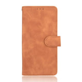 EIDERWOOD - Samsung Galaxy A22 (4G) - Kunstlæder Flip Cover m. Kortholder & Ståfunktion - Brun