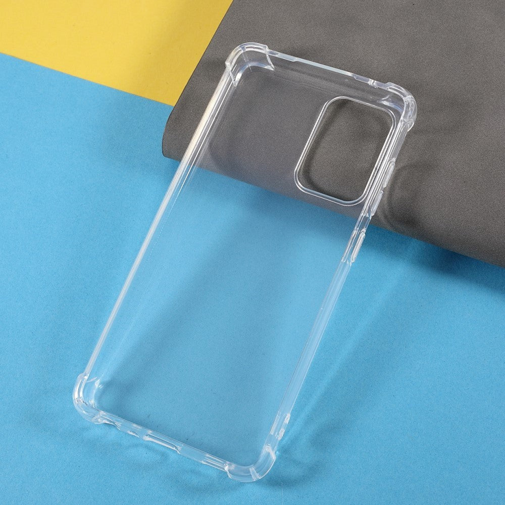 Samsung Galaxy A52 (4G) / (5G) / A52s (5G) Fleksibelt Plastik Bagside Cover - Gennemsigtig