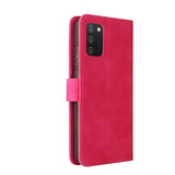 Samsung Galaxy A03s Læder Flip Cover m. Pung - Pink