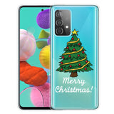 Samsung Galaxy A72 5G / 4G TPU Plast Julecover - Merry Christmas - Juletræ