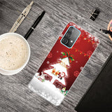 Samsung Galaxy A32 (4G) TPU Plast Julecover - Merry Christmas - Juletræ & Snefnug