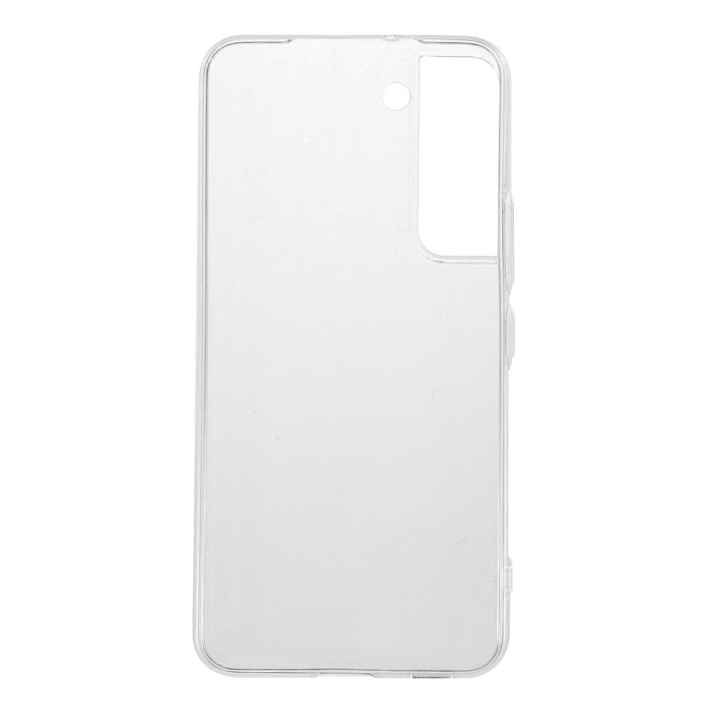 Samsung Galaxy S22 Fleksibelt Plastik Bagside Cover - Gennemsigtig