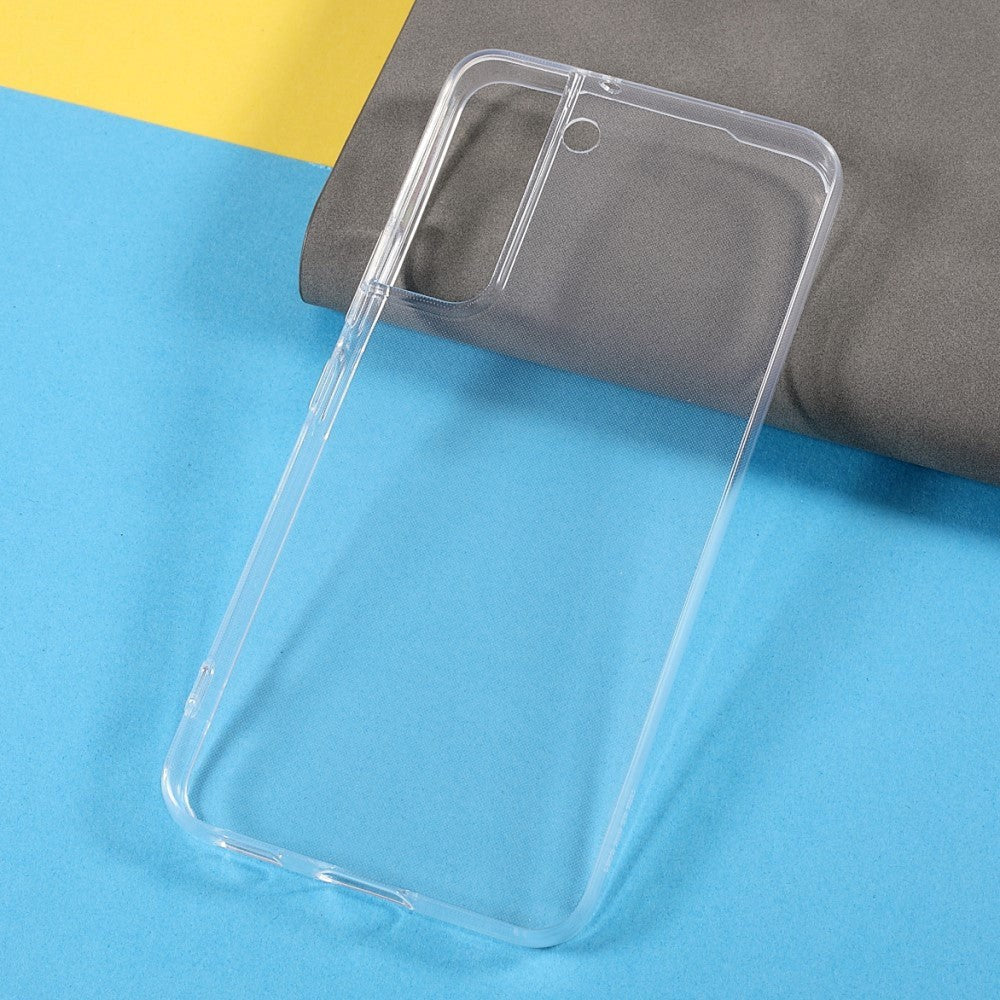 Samsung Galaxy S22 Fleksibelt Plastik Bagside Cover - Gennemsigtig