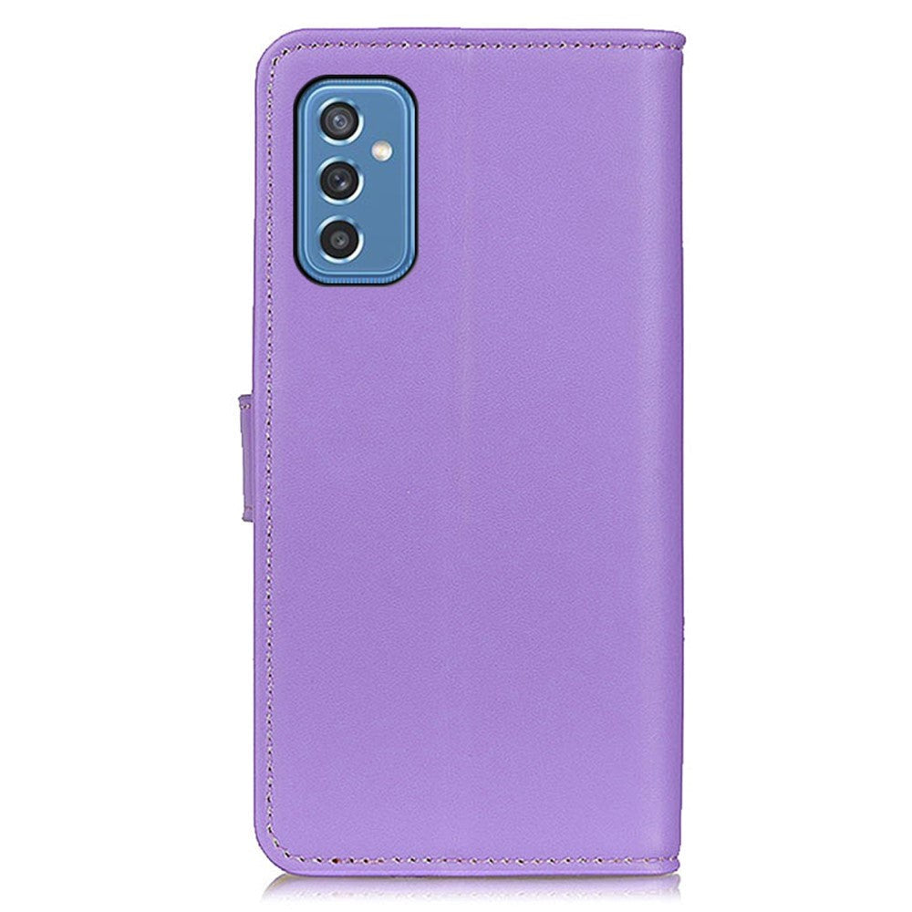 Samsung Galaxy M52 (5G) Folio Læder Flip Cover m. Pung - Lilla