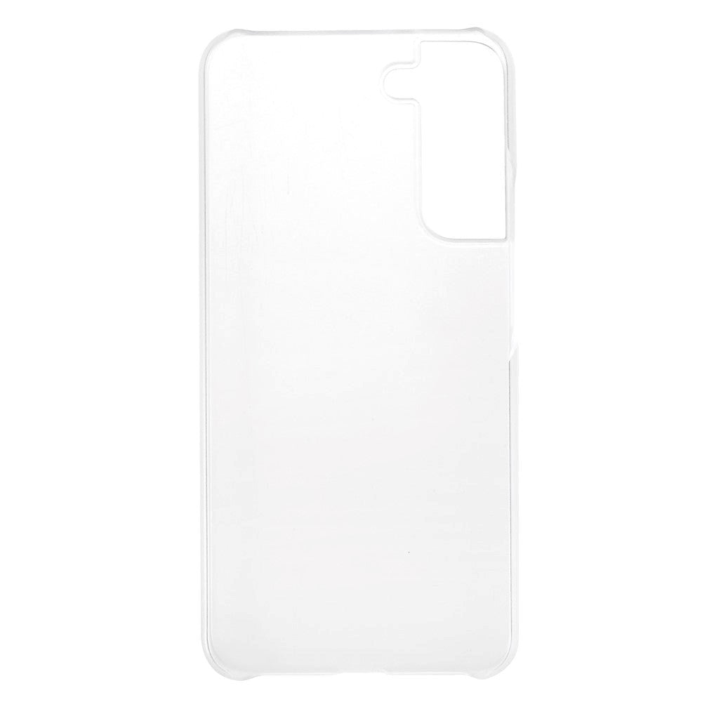 Samsung Galaxy S22 Hårdt Plastik Bagside Cover - Gennemsigtig