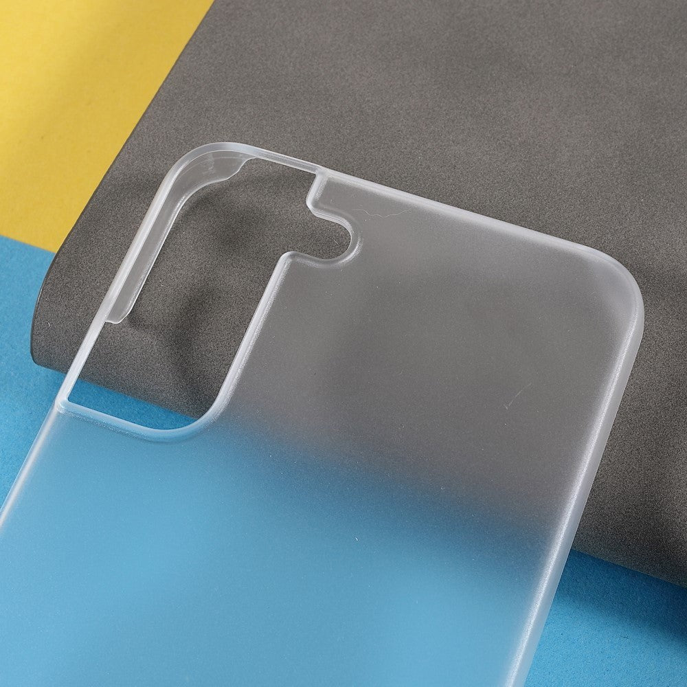 Samsung Galaxy S22 Hårdt Plastik Bagside Cover - Gennemsigtig