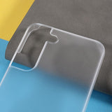 Samsung Galaxy S22 Hårdt Plastik Bagside Cover - Gennemsigtig