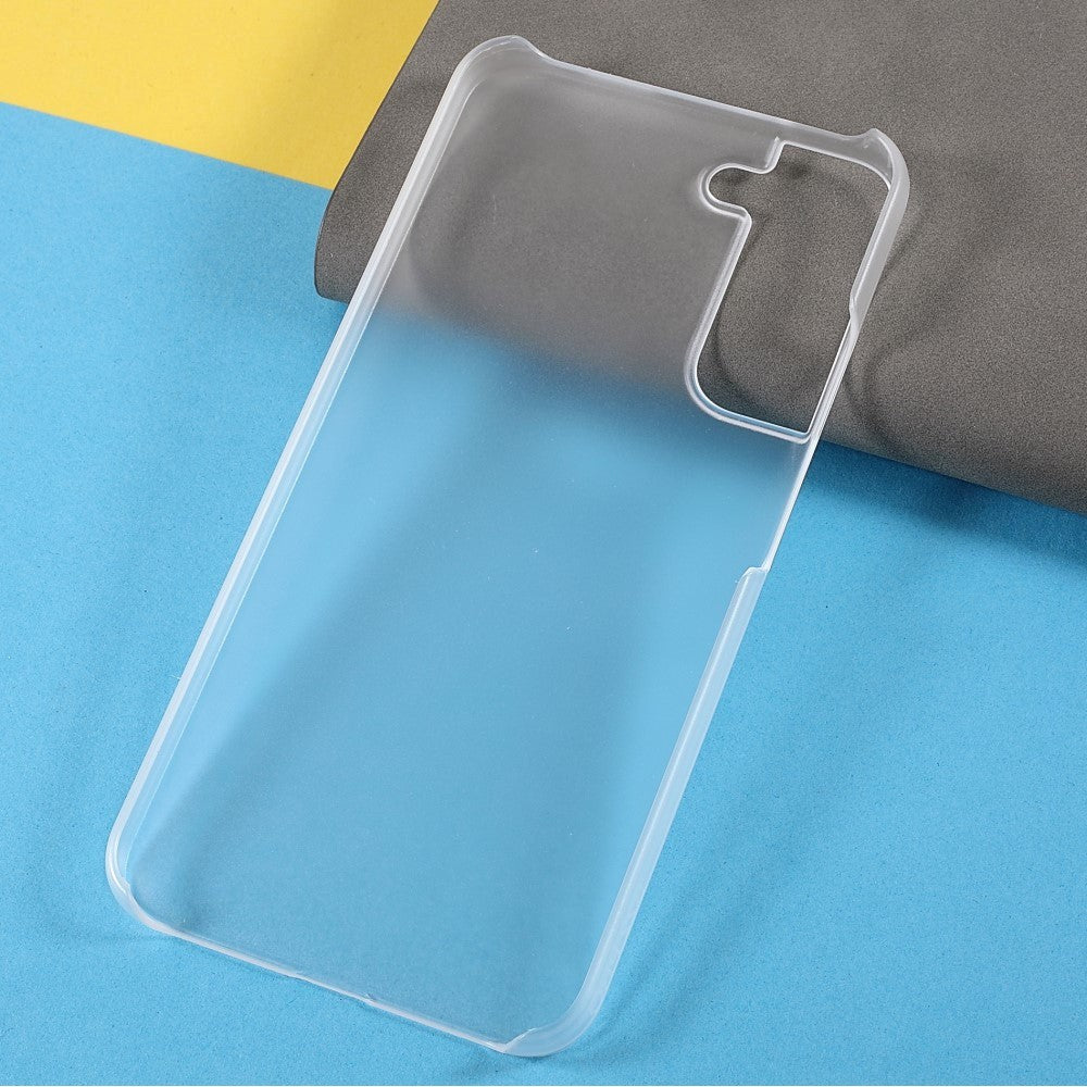 Samsung Galaxy S22 Hårdt Plastik Bagside Cover - Gennemsigtig