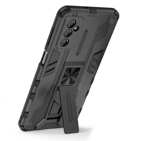 Samsung Galaxy M52 (5G) Håndværker Bagside cover m. Kickstand - Sort