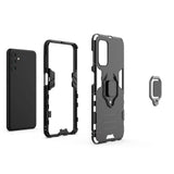 Samsung Galaxy A04s / A13 (5G) Håndværkercover m. Kickstand - Sort
