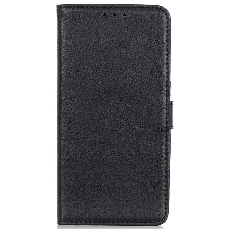 Samsung Galaxy A13 (4G) Litchi Læder Cover - Sort