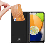 Samsung Galaxy A03 DUX DUCIS Skin Pro Series Thin Wallet Cover - Sort