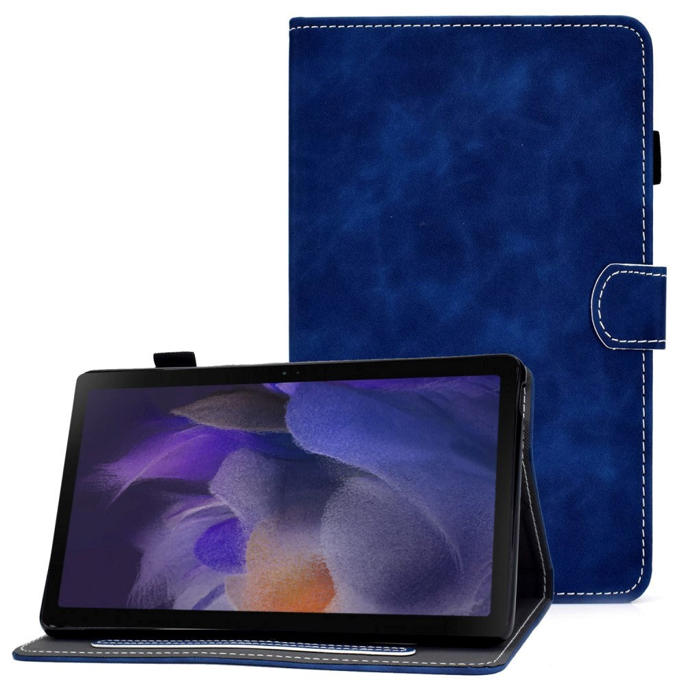 Samsung Galaxy Tab A8 10.5 (2021) Flip Cover m. Pung & Styluspen Holder - Blå