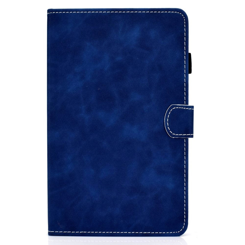 Samsung Galaxy Tab A8 10.5 (2021) Flip Cover m. Pung & Styluspen Holder - Blå