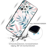 Samsung Galaxy A53 (5G) Plastik Bagside Cover m. Glasbagside - Leaves