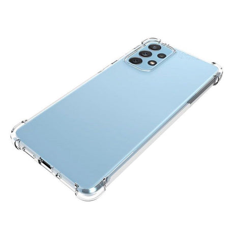 Samsung Galaxy A73 (5G) Shockproof Fleksibelt Plastik Bagside Cover - Gennemsigtig