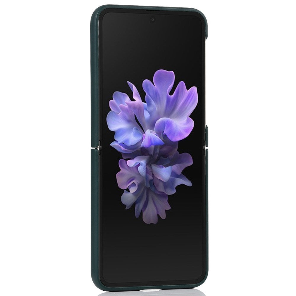 EIDERWOOD - Samsung Galaxy Z Flip3 (5G) Hårdt Plastik Cover m. Kickstand - Grøn