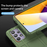 Samsung Galaxy A73 (5G) Rugged Shield Series Håndværker Bagside Cover - Grøn
