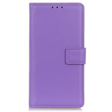 Samsung Galaxy A73 (5G) Læder Flip Cover m. Pung - Lilla