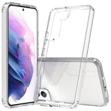 Samsung Galaxy S22 Acrylic Bumper Bagside Cover - Gennemsigtig