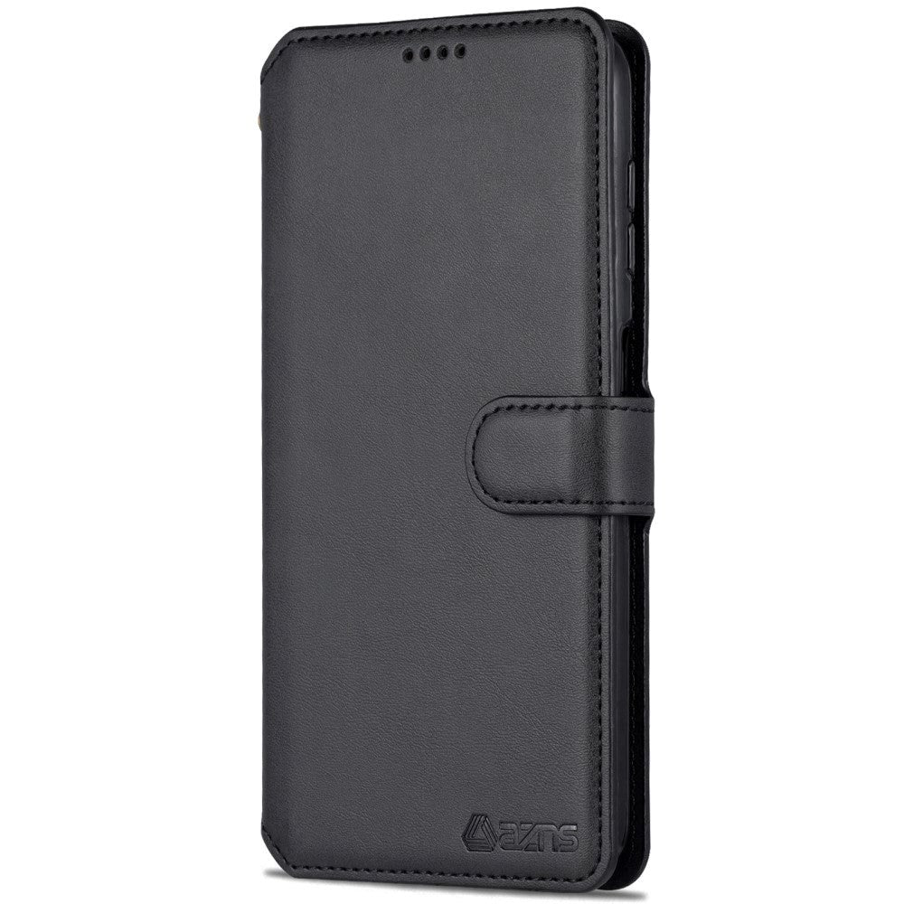 Samsung Galaxy A04s / A13 (5G) AZNS Læder Cover m. Pung - Sort