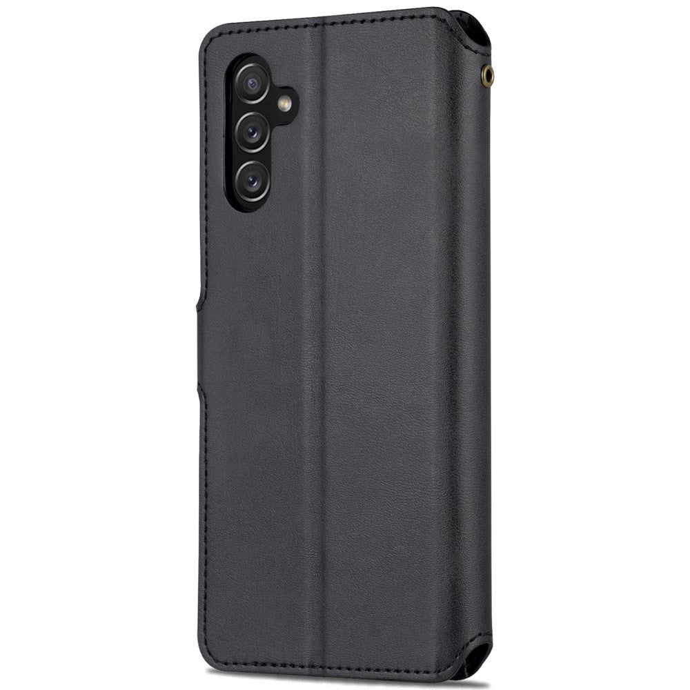 Samsung Galaxy A04s / A13 (5G) AZNS Læder Cover m. Pung - Sort