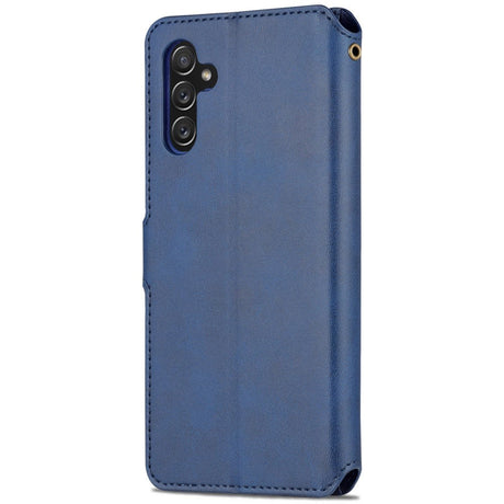 Samsung Galaxy A04s / A13 (5G) AZNS Læder Cover m. Pung - Blå