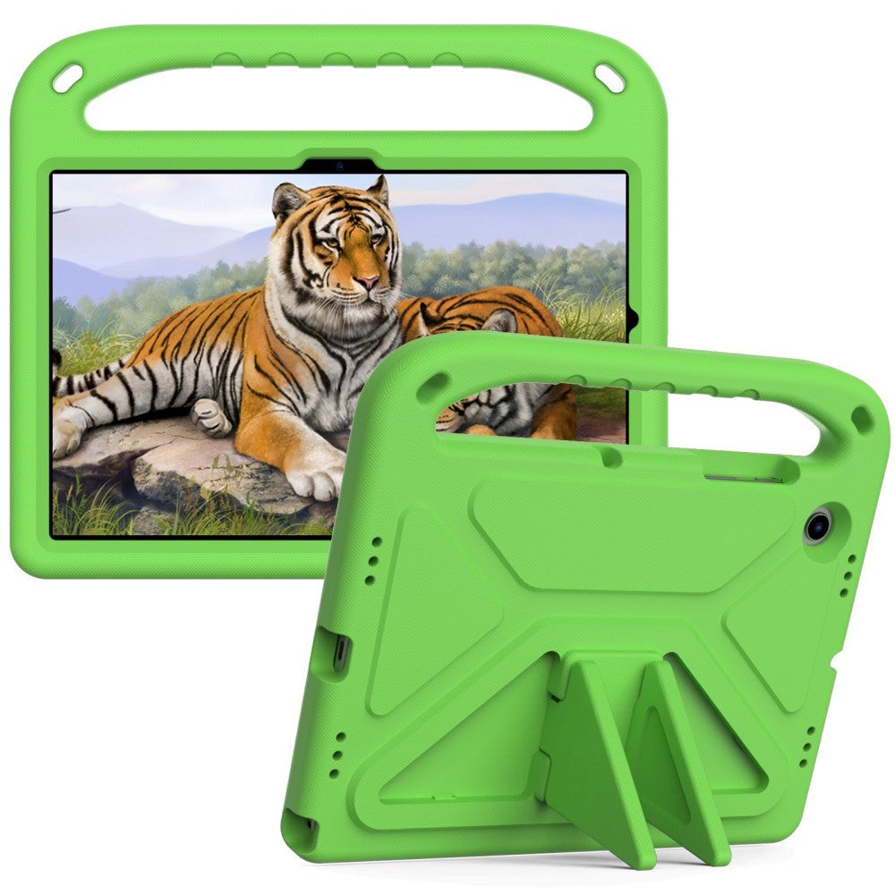 Samsung Galaxy Tab A8 10.5" (2021) EVA Skum Bagside Cover m. Kickstand - Grøn