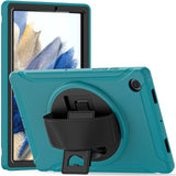 Samsung Galaxy Tab A8 10.5" (2021) Håndværker Case - Kickstand & Håndholder - Blå