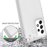 Samsung Galaxy A53 (5G) Acrylic Bumper Bagside Cover - Gennemsigtig