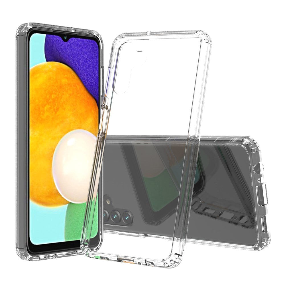 Samsung Galaxy A04s / A13 (5G) Acrylic Bumper Bagside Cover - Gennemsigtig