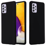 Samsung Galaxy A73 (5G) Liquid Silikone Bagside Cover - Sort