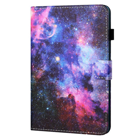 Samsung Galaxy Tab A8 10.5" (2021) Læder Flip Cover m. Ståfunktion & Kortholder - Galakse