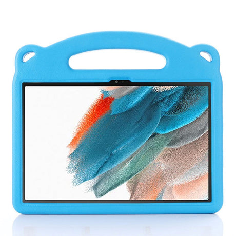 Samsung Galaxy Tab A8 10.5" (2021) Cover til Børn - Panda Kickstand Cover - Blå