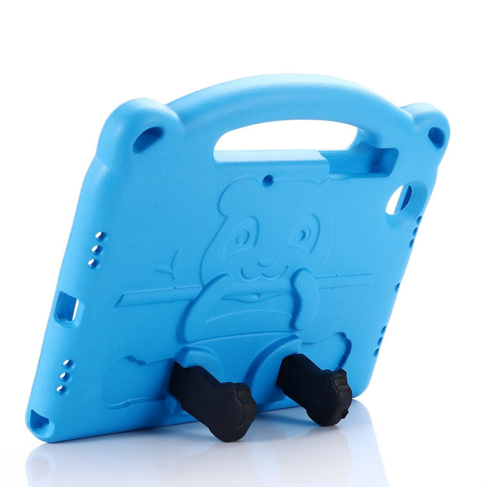 Samsung Galaxy Tab A8 10.5" (2021) Cover til Børn - Panda Kickstand Cover - Blå