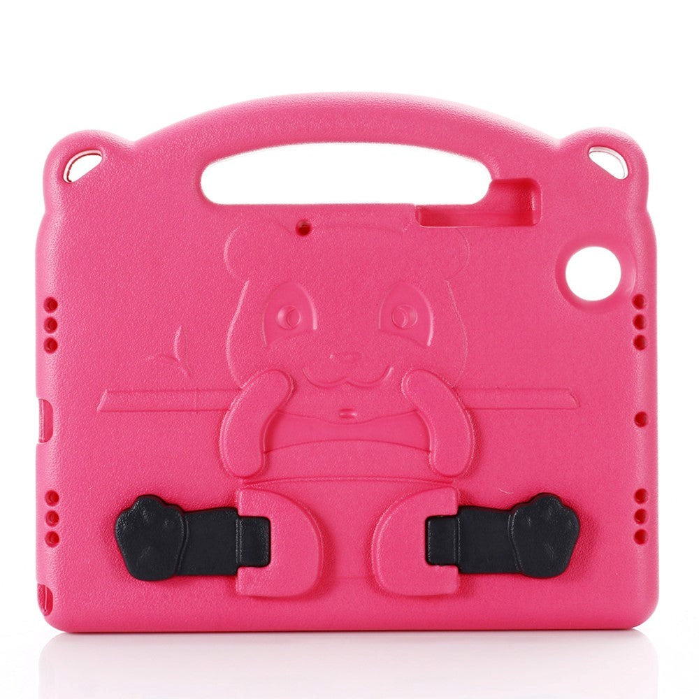 Samsung Galaxy Tab A8 10.5" (2021) Cover til Børn - Panda Kickstand Cover - Pink