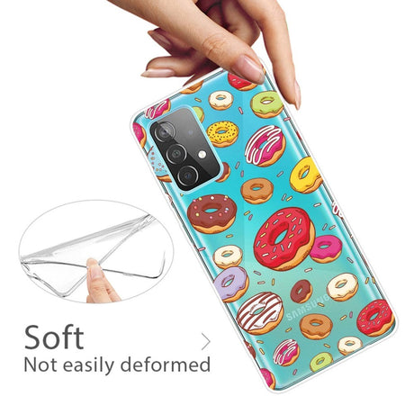 Samsung Galaxy A23 / A23 (5G) Fleksibelt Cover i TPU Plast - Donut