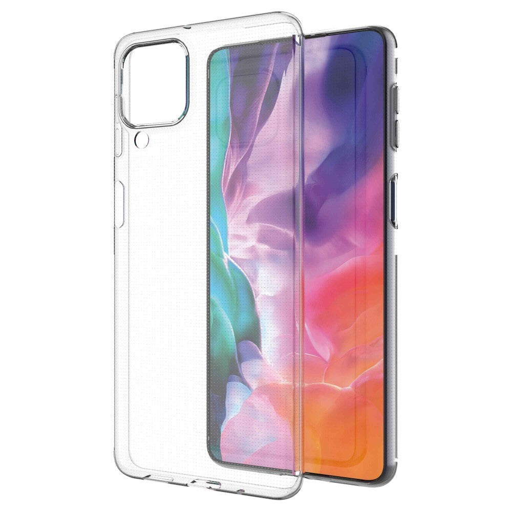 Samsung Galaxy M53 (5G) Fleksibelt Plastik Bagside Cover - Gennemsigtig