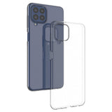 Samsung Galaxy M33 Fleksibelt Plastik Bagside Cover - Gennemsigtig