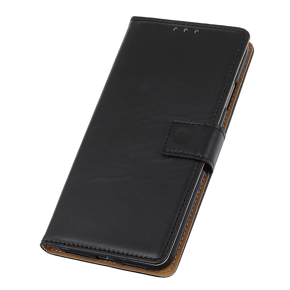 Samsung Galaxy M33 Læder Flip Cover m. Pung & Kickstand - Sort