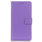 Samsung Galaxy M33 Læder Flip Cover m. Pung & Kickstand - Lilla